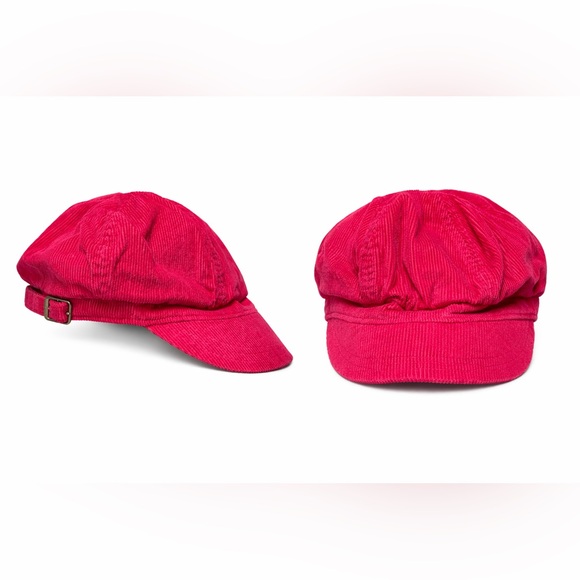 vintage y2k old navy pink corduroy newsboy hat – size l/xl - Picture 5 of 5